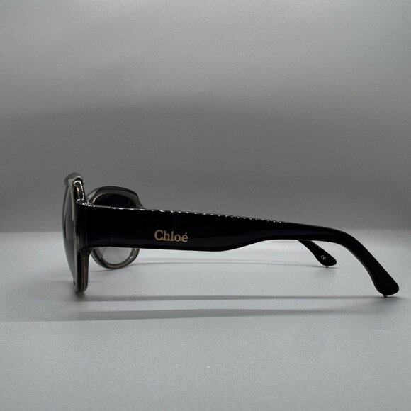 EUC Chloe Sunglasses Women CL2213, In Case, Made In France Brown/Gray/Grey - Picture 9 of 16